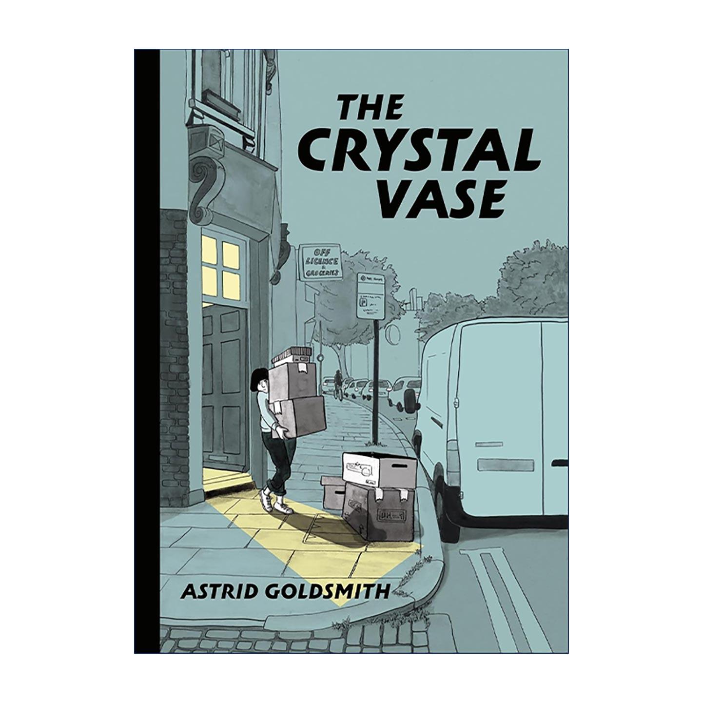 英文原版 The Crystal Vase 水晶花瓶 漫画式家族回忆录 精装 Astrid Goldsmith 英文版 进口英语原版书籍