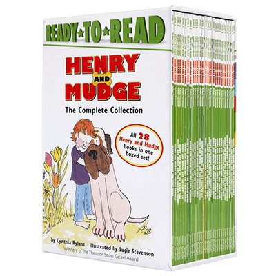 亨利和玛吉套装1-28册 英文原版绘本 Henry and Mudge Ready to Read Level 2儿童启蒙英语分级阅读 汪琣珽推荐二阶段英文版进口