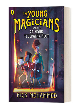 年轻的魔术师和24小时心灵感应阴谋 The Young Magicians and the 24-Hour Telepathy Plot  英文原版儿童文学读物 进口英语书籍