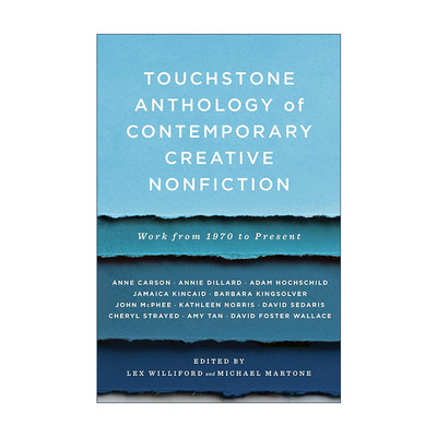 英文原版 Anthology of Contemporary Creative Nonfiction Touchstone1970至2007年非虚构创作选集 英文版 进口英语原版书籍