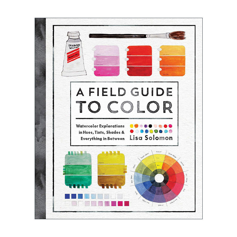 英文原版 A Field Guide to Color 边玩边学 拆解色彩 让你画画 赏画都更精进的创意水彩练习簿 英文版 进口英语原版书籍