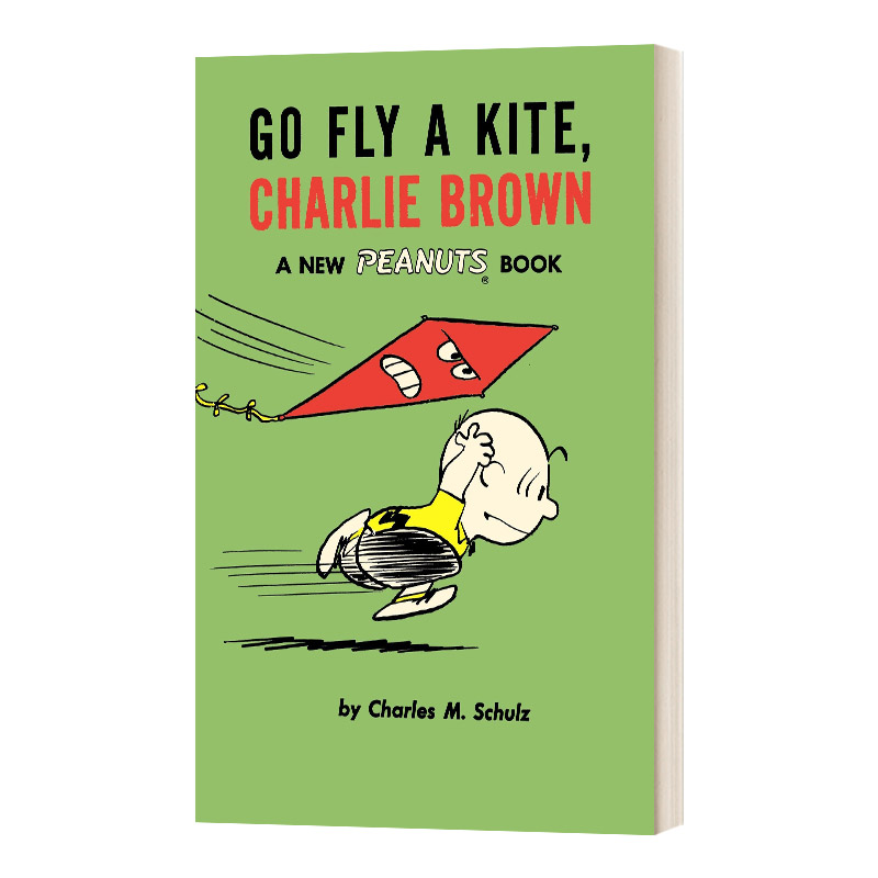 英文原版 Go Fly a Kite Charlie Brown 花生漫画3 去放风筝吧 史努比 Snoopy 查理·布朗 英文版 进口英语原版书籍