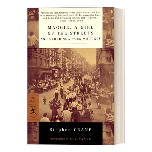 英文原版 Maggie a Girl of the Streets and Other New York Writings Modern Library Classics 街头女郎玛吉与其他纽约文章