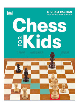 Chess For Kids 国际象棋入门 Michael Basman 英文原版儿童学习工具书