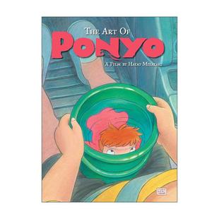 Ponyo 波妞艺术集 英文原版 进口英语原版 Art 英文版 书籍 The