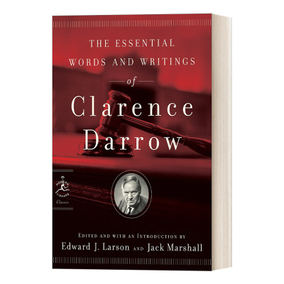 英文原版 The Essential Words and Writings of Clarence Darrow 克拉伦斯达罗的基本词汇和著作 兰登书屋现代图书馆 进口书