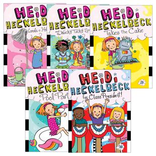 英文原版 Heidi Heckelbeck 小女巫海蒂系列26-30册 儿童章节桥梁书 校园故事 英文版 进口英语原版书籍
