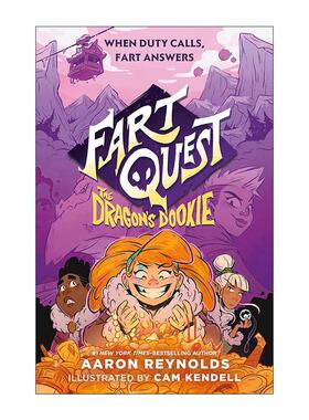 英文原版 Fart Quest The Dragon's Dookie 法尔探险3 青少年奇幻魔法小说 英文版 进口英语原版书籍