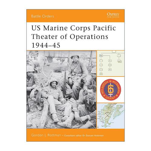 英文原版 US Marine Corps Pacific Theater of Operations 1944–45 二战太平洋战区美国海军1944-45 英文版 进口英语原版书籍