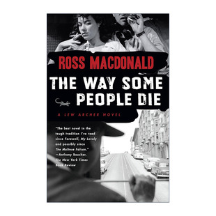 移动飞靶作者 Way Die People 英文原版 Archer 死亡方式 英国金匕首奖得主Ross 有些人 Some Series Macdonald英文版 Lew The