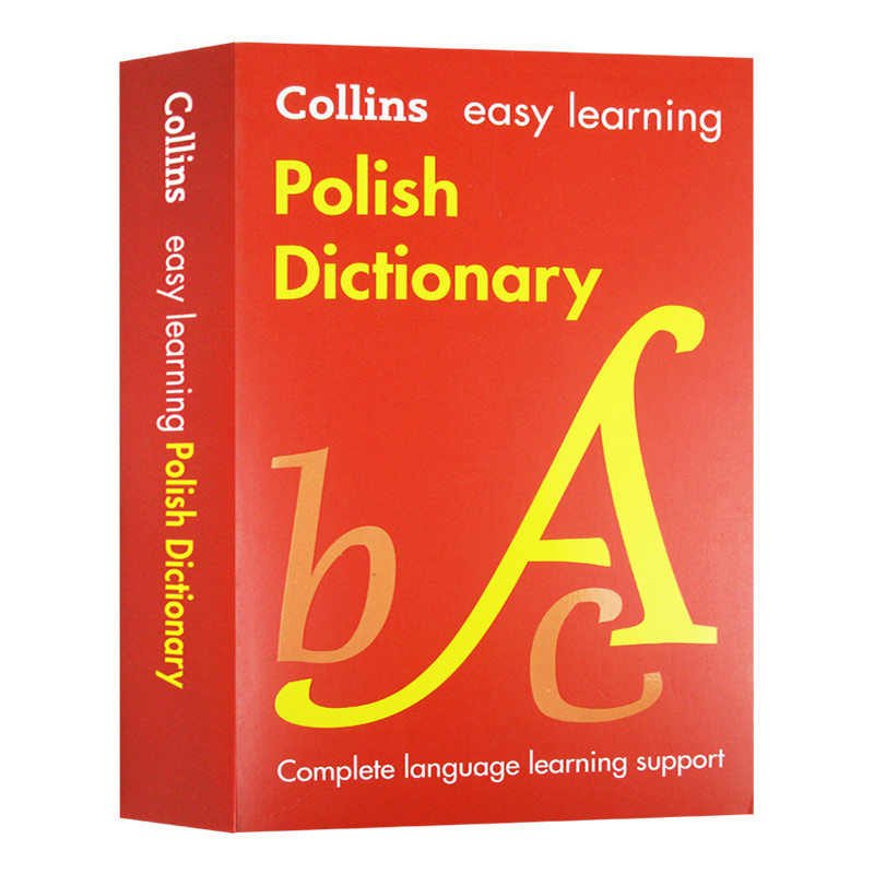 learning polish dictionary 英文原版英波双语字典词典 波兰语英语