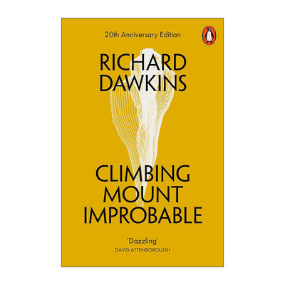 英文原版 Climbing Mount Improbable 攀登不可能的山 理查德·道金斯 演化生物学的入门读物 英文版 进口英语原版书籍