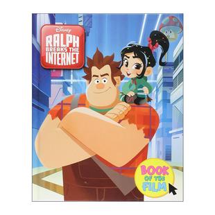 Ralph 书籍 进口英语原版 无敌破坏王2 Wreck 大闹互联网 Breaks 故事书 英文原版 the 迪士尼动画电影精装 Internet