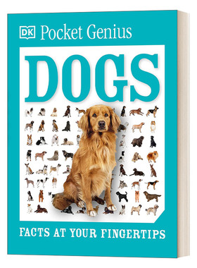 英文原版 Pocket Genius Dogs Facts at Your Fingertips DK百科知识口袋书 口袋天才系列 狗 英文版 进口英语原版书籍