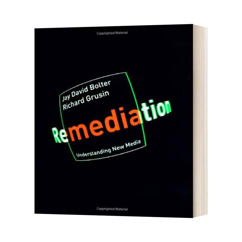 Remediation Understanding New Media 补救 了解新媒体 英文原版哲学读物 进口英语书籍 书籍/杂志/报纸 原版其它 原图主图