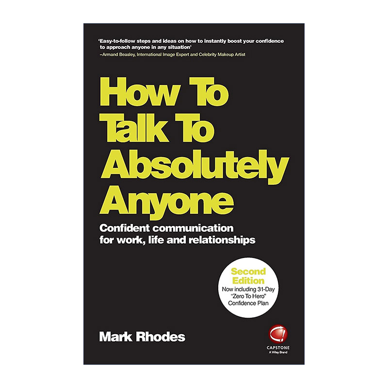 英文原版 How to Talk to Absolutely Anyone 如何与任何人自信交谈 英文版 进口英语原版书籍