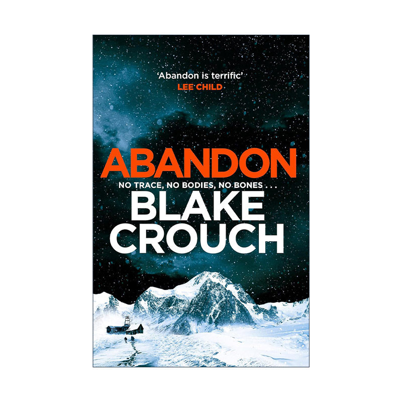 英文原版 Abandon 遗弃 惊悚悬疑推理小说 人生复本作者布莱克·克劳奇 Crouch Blake 英文版 进口英语原版书籍