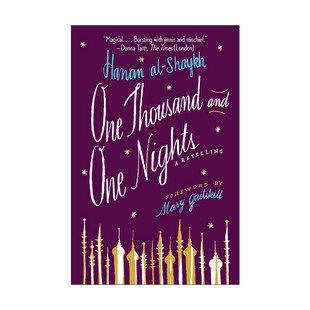 英文原版 One Thousand and One Nights 一千零一夜 天方夜谭 复述版 黎巴嫩女作家哈南·谢赫Hanan al-Shaykh 进口英语原版书籍