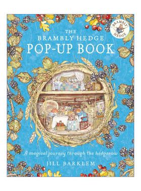 英文原版 The Brambly Hedge Pop-Up Book 野蔷薇村的故事 精装彩色立体书 英文版 进口英语原版书籍