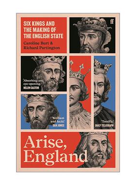 英文原版 Arise England 崛起吧英格兰 六位国王与英国国家的形成 金雀花王朝中世纪英格兰历史 英文版 进口英语原版书籍