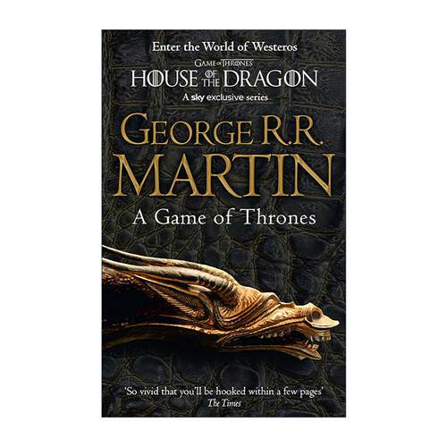 英文原版 A Game of Thrones 冰与火之歌1 权力的游戏 英文版 进口英语原版书籍