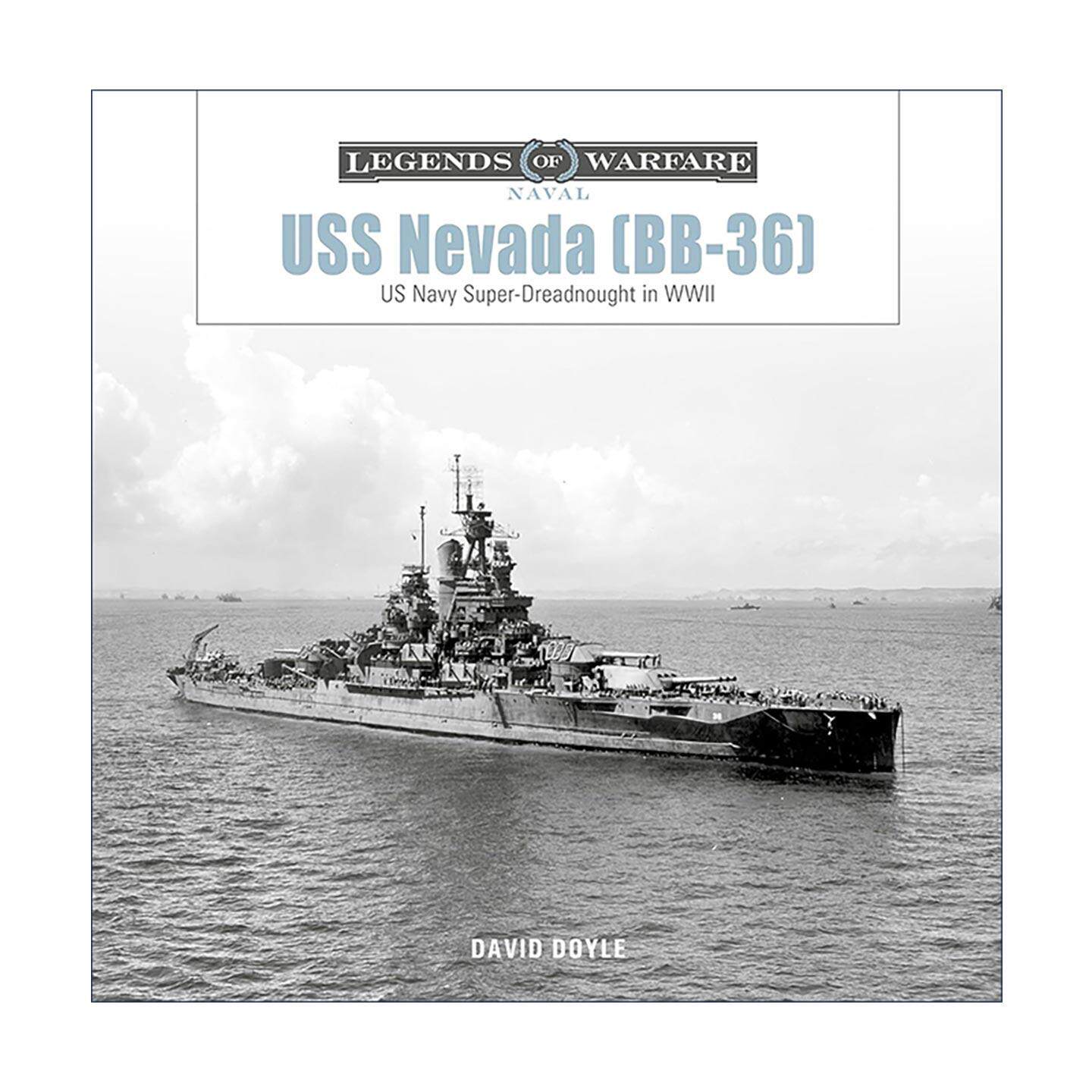 英文原版 USS Nevada BB-36 内华达号战列舰 美国海军战舰 精装 英文版 进口英语原版书籍
