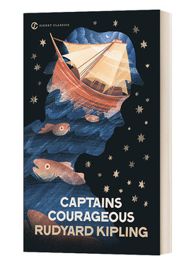 敢的船长 怒海余生 Captains Courageous Signet Classics 吉卜林 英文原版小说 进口英语书籍