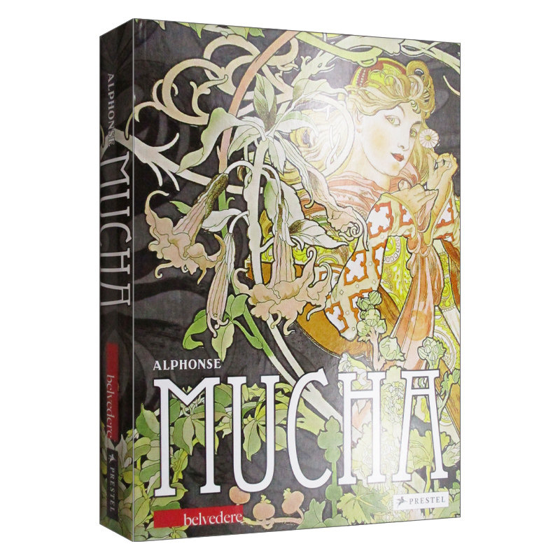 英文原版 Alphonse Mucha 阿方斯·慕夏 精装 英文版 进口英语原版书籍