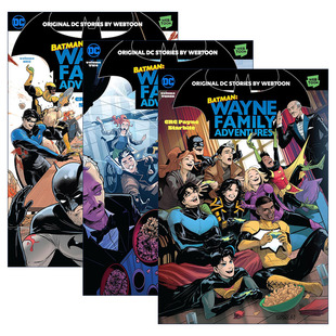 英文版 书籍 Family DC漫画 CRC 蝙蝠侠韦恩家族冒险系列3册 Wayne Adventures 进口英语原版 英文原版 Payne Batman