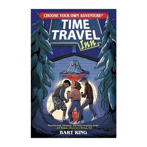 英文原版 Time Travel Inn Choose Your Own Adventure New Classics惊险岔路口新经典系列 时空旅舍1 儿童互动式分支情节游戏小说