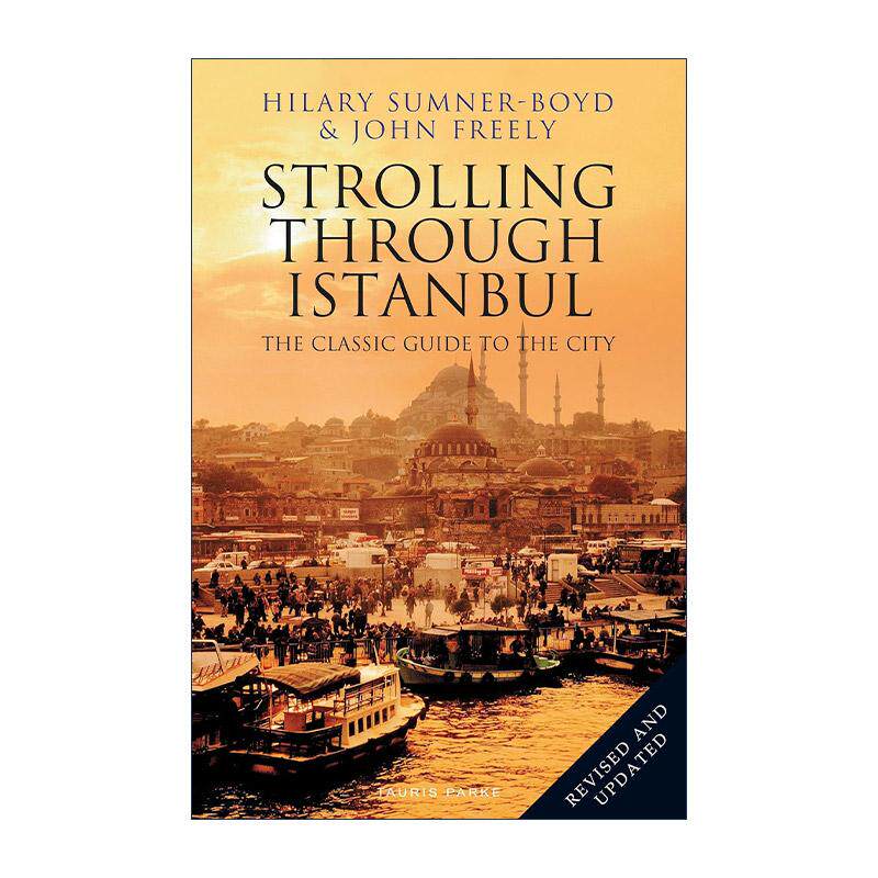 英文原版 Strolling Through Istanbul 游览伊斯坦布尔 经典城市旅行指南 英文版 进口英语原版书籍