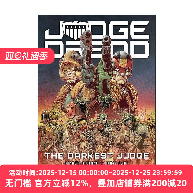 英文原版 Judge Dredd the Darkest Judge 特警判官 漫画 英文版 进口英语原版书籍