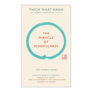 英文原版 The Miracle of Mindfulness 正念的奇迹 一行禅师 精装版收藏版 英文版 进口英语原版书籍