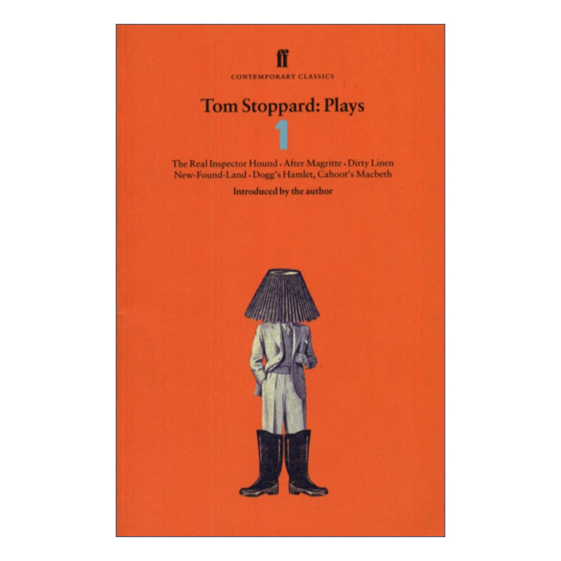 英文原版 Tom Stoppard Plays 1 汤姆·斯托帕德戏剧集 卷一 英文版 进口英语原版书籍