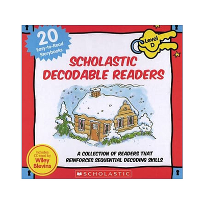 英文原版 Decodable Readers Box Set Level D-Color 学乐自然拼读解码读物20本彩色绘本盒装D级 附CD 英文版 进口英语原版书籍
