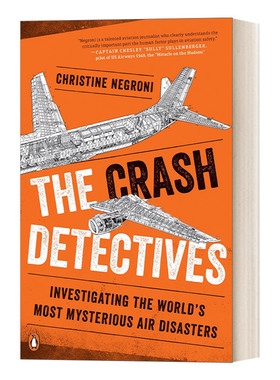 英文原版 The Crash Detectives 坠机调查组 调查世界上最神秘的空难 Christine Negroni 英文版 进口英语原版书籍
