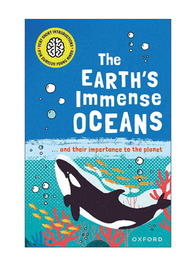 英文原版 Very Short Introductions for Curious Young Minds The Earth's Immense Oceans 地球上浩瀚无垠的海洋 牛津通识读本