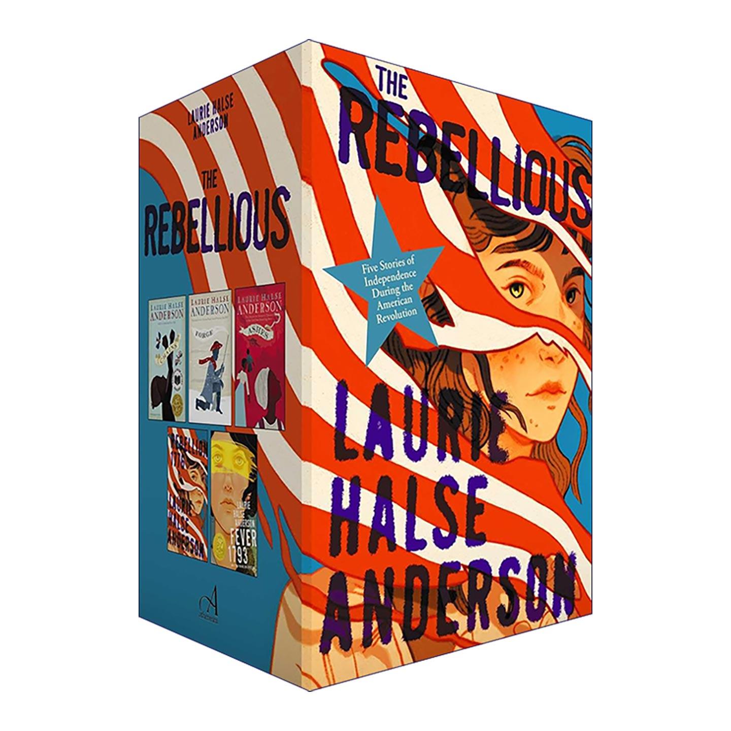 英文原版 The Rebellious 美国独立战争时期的独立故事 5本盒装 含美国种子1-3 黄热病 叛乱事件 英文版 进口英语原版书籍