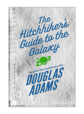 英文原版 The Hitchhiker's Guide to the Galaxy 银河系漫游指南 Douglas Adams道格拉斯·亚当斯英文版 进口英语原版书籍