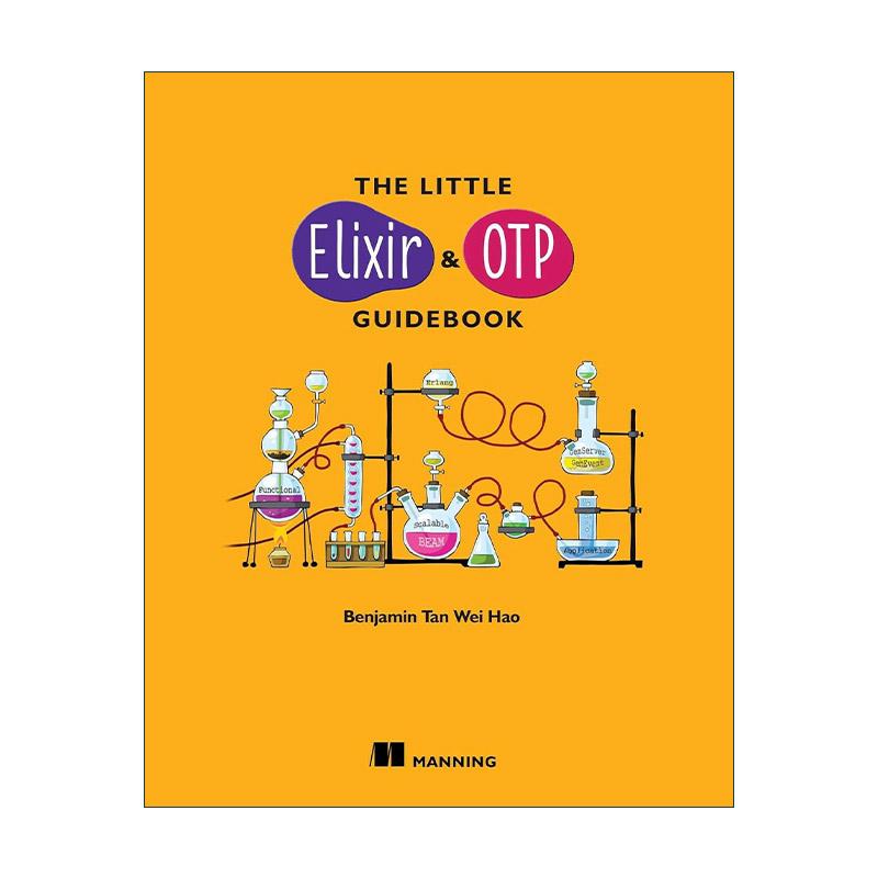 英文原版 The Little Elixir & OTP Guidebook Elixir & OTP指南 英文版 进口英语原版书籍