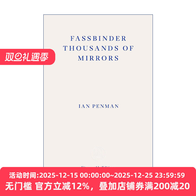 英文原版 Fassbinder Thousands of Mirrors 法斯宾德千重镜 德国新电影大师 英文版 进口英语原版书籍