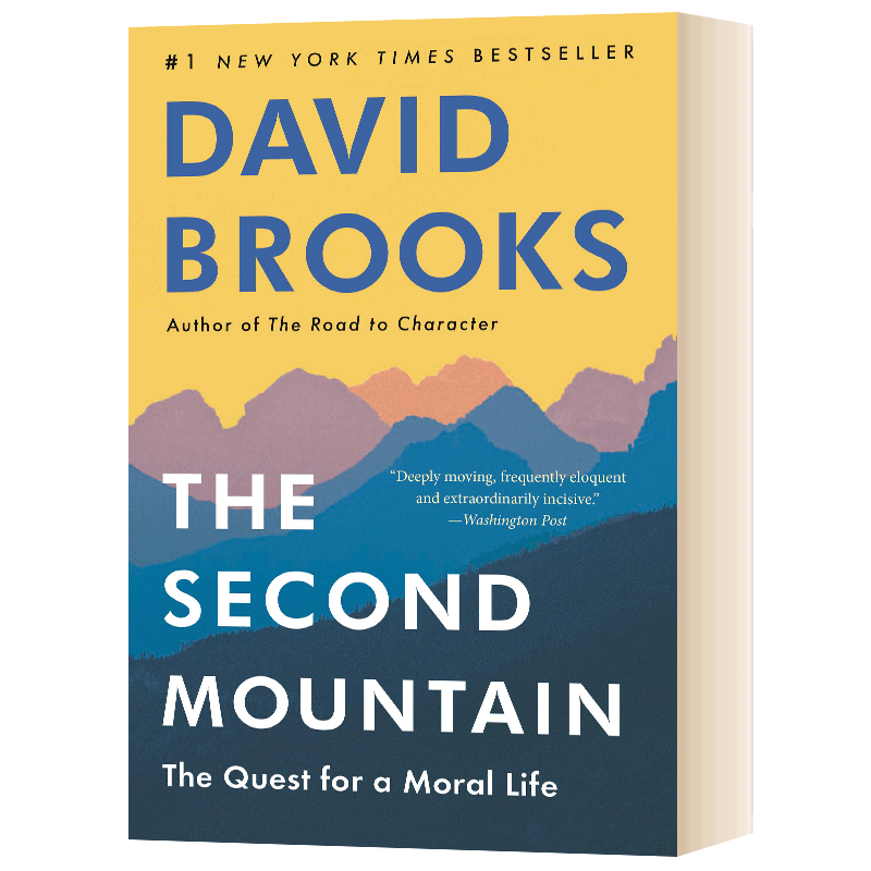 The Second Mountain 第二座山 英文原版哲学读物 进口英语书籍