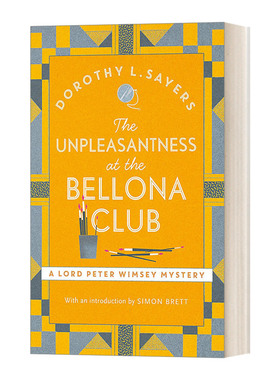贝罗那俱乐部的不快事件 The Unpleasantness at the Bellona Club英文原版小说 进口英语书籍