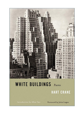 英文原版 White Buildings 白色的建筑物 Hart Crane哈特·克莱恩诗歌集 英文版 进口英语原版书籍