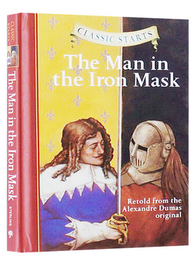 开始读经典 铁面人 精装 Classic Starts The Man in the Iron Mask 英文原版儿童经典小说 进口书籍