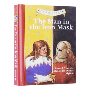 Classic Iron The 精装 开始读经典 Starts Man 小说 铁面人 儿童经典 the Mask 英文原版 进口书籍