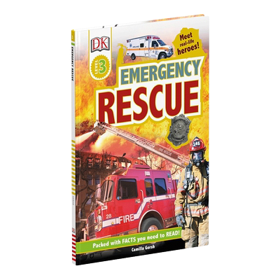 DK分级读物L3 紧急救援 精装 DK Readers Level 3 Emergency Rescue 英文原版儿童科普知识绘本 进口英语启蒙认知早教读物书籍