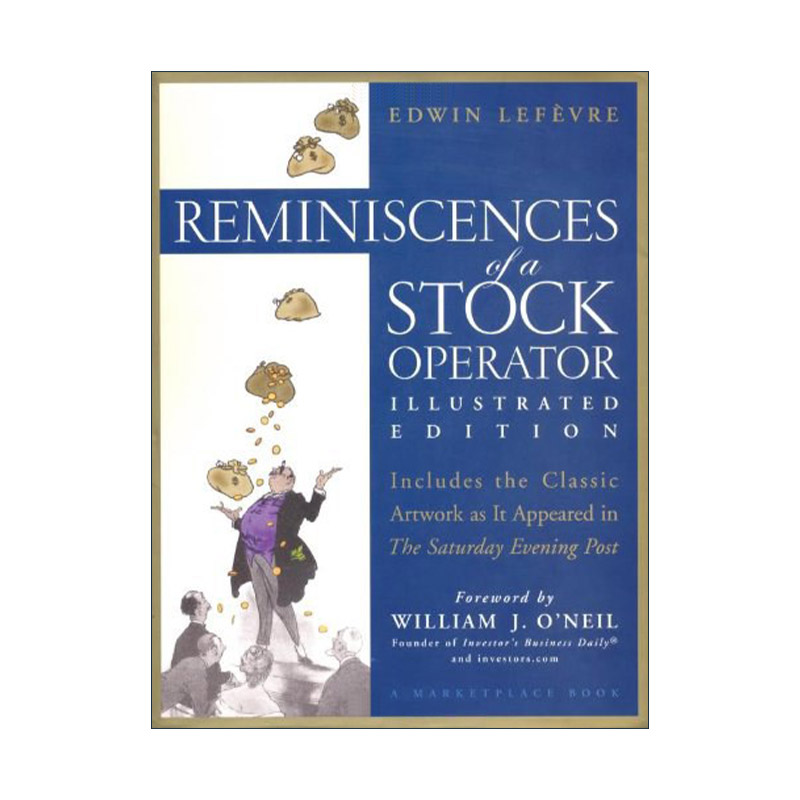 英文原版 Reminiscences of a Stock Operator 股票操盘手回忆录 精装插图版 英文版 进口英语原版书籍