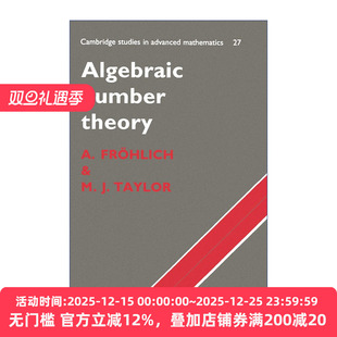 Algebraic Number Theory 代数数论 剑桥高等数学研究系列 英文原版数学专业理论读物 进口英语书籍