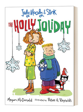 英文原版 Judy Moody and Stink The Holly Joliday 稀奇古怪小朱迪系列 冬青节 儿童英语桥梁章节书 英文版 进口英语原版书籍